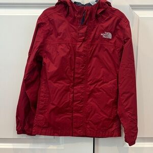 The North Face red lightweight jacket shell small (7/8)
